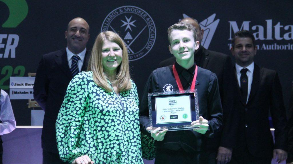 Cairneyhill's Jack Borwick wins European under-16 snooker title