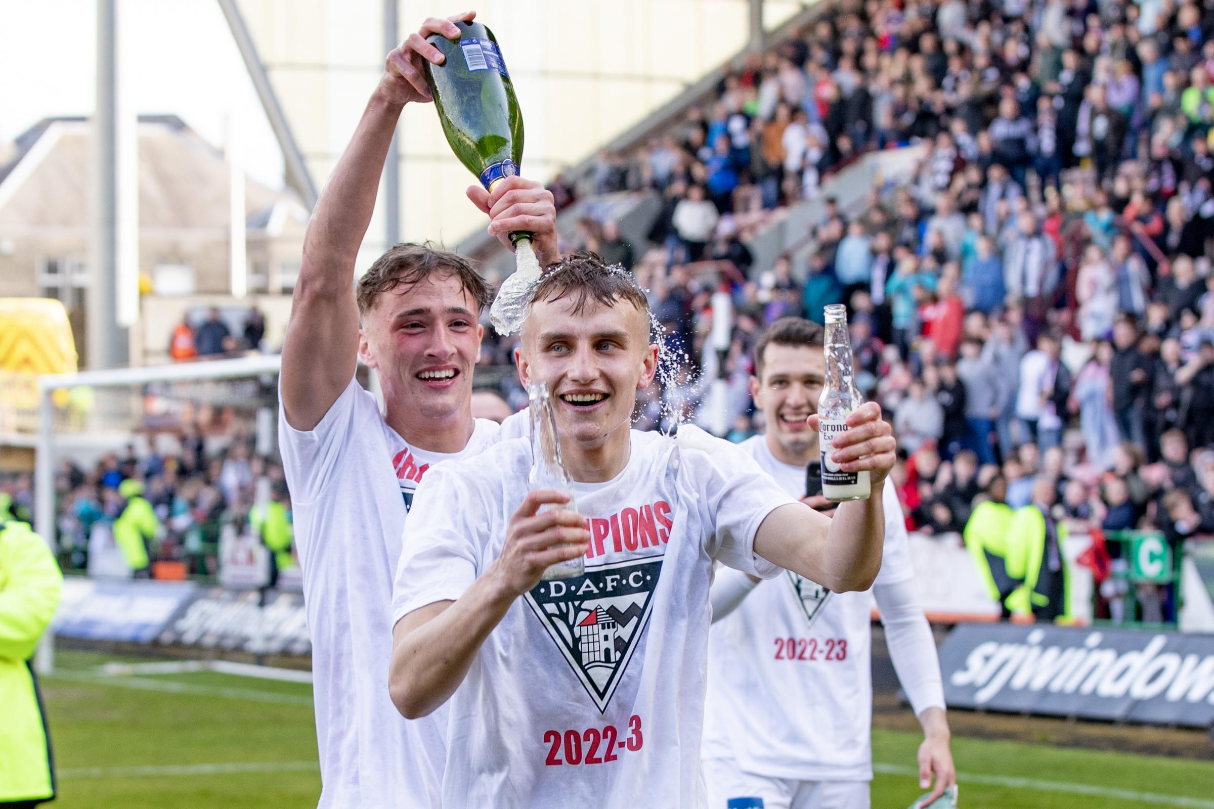 Dunfermline: Matty Todd revels in 'dream' League One title success