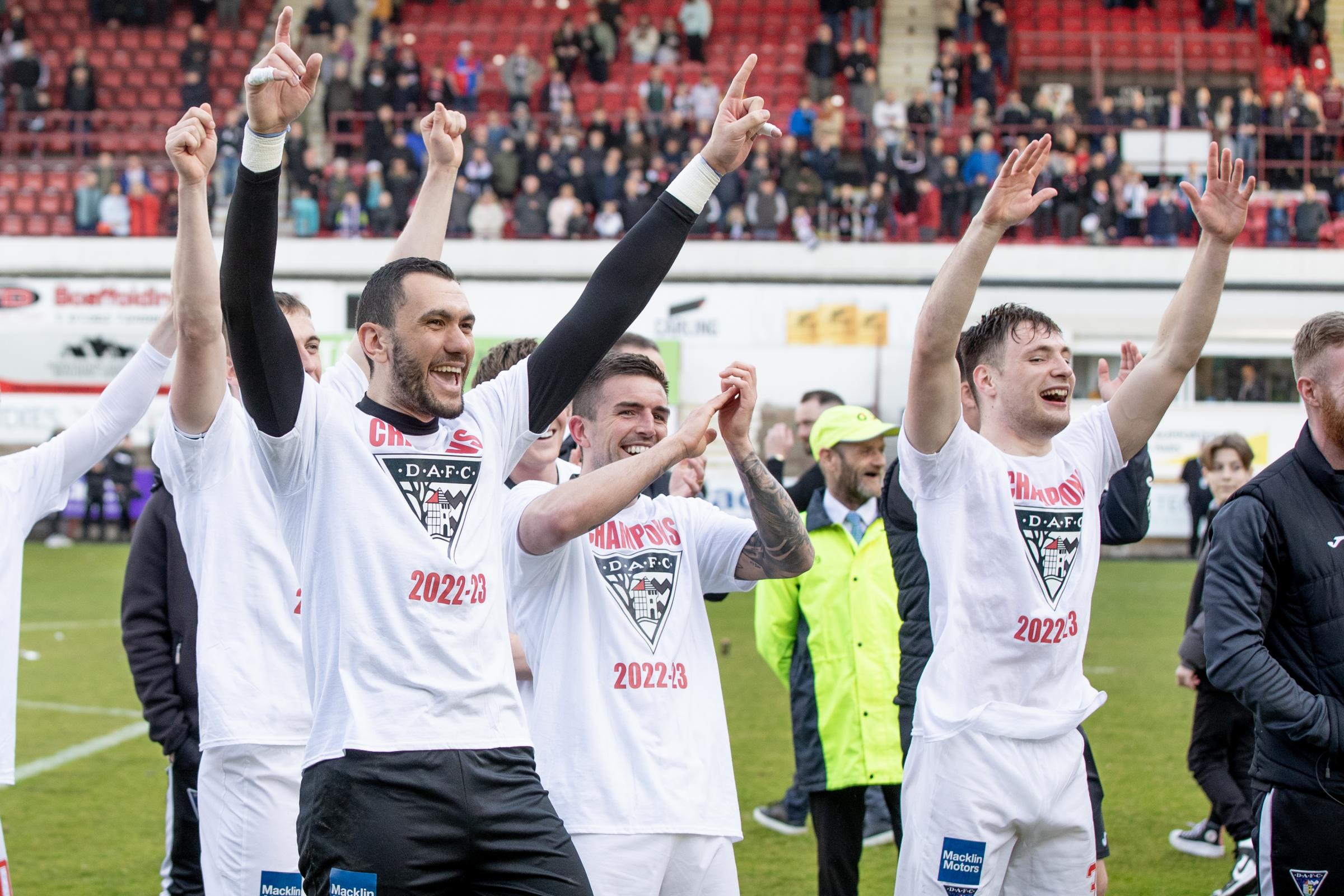 Dunfermline: Deniz Mehmet on League One title and fans support