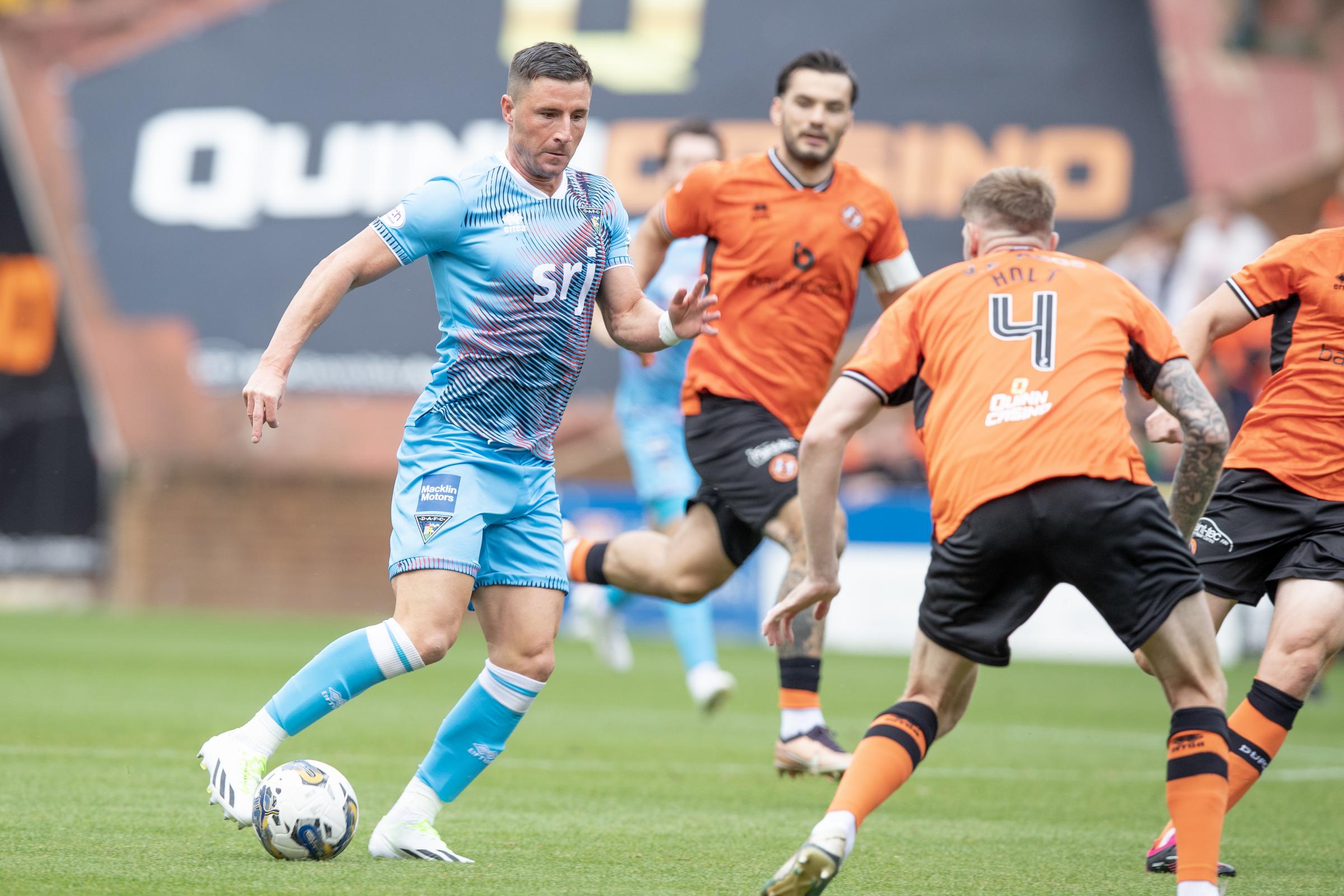 Dunfermline: Michael O'Halloran impressed with fans support