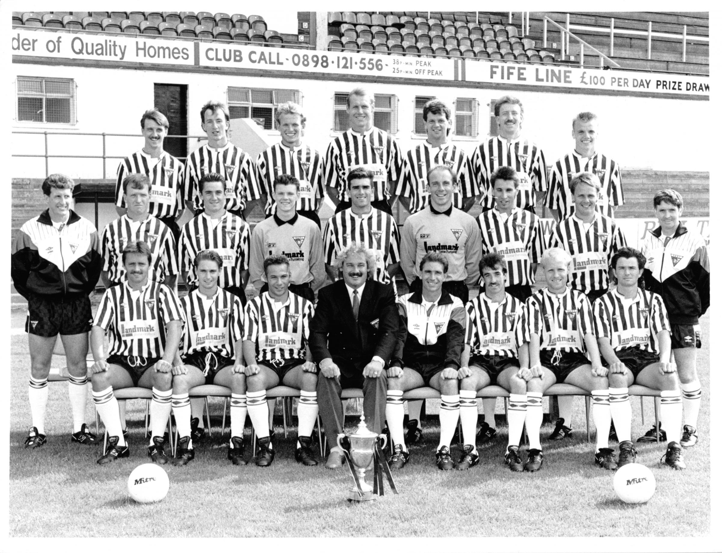 Dunfermline Athletic players from 1988-90 teams to reunite