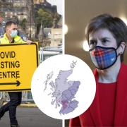 This week's top 500 Covid hotspot neighbourhoods in Scotland revealed