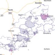 The weekly figures from Public Health Scotland reveal hotspots in the area for the period from April 4-10.