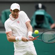 Andy Murray plays in the second round of Wimbledon today