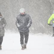 UK weather: Met Office and BBC predict when snow will fall next week. (PA)