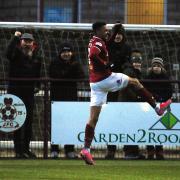 Nathan Austin's late winner moved Kelty Hearts 10 points clear at the top of League Two last weekend. Photo: Dave Wardle.