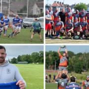 Dunfermline Rugby Club (top left) and new first XV head coach Gavin Emerson (below left) begin their new season at home, while Rosyth Sharks (top and below right) start their campaign on the road.
