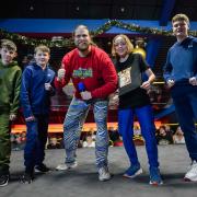 Children from the Inverkeithing World Wide Wrestling League showed off their skills to a sold-out crowd at Pettycur Bay. Photo:Brian Wilson.