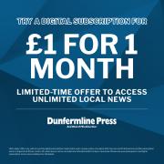 How  to get a Dunfermline Press subscription for just £1