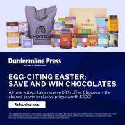 How to enjoy super Easter treats with a Dunfermline Press digital subscription.
