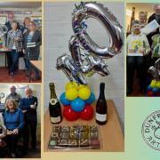 Dunfermline Art Club members celebrate the 140th anniversary.