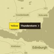 The Met Office has issued a yellow weather warning for Fife.