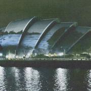 Into the Oceanic was projected on to the Armadillo in Glasgow during COP-26, and will be shown in Aberdour this Saturday.