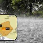 An Amber weather warning has been issued by the Met Office.