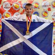 Kingseat's Connor Smith is a European champion.
