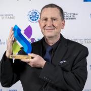 Steve Doig was named Coach of the Year at the Scottish Sports Awards.