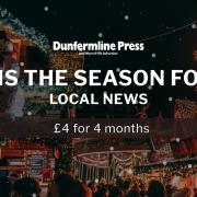 The Dunfermline Press festive flash sale has begun.