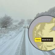 A yellow weather warning for snow and ice has been issued for Fife for Tuesday.