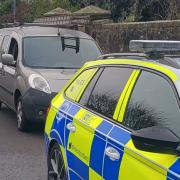 A van was seized by police during early morning checks in Fife.