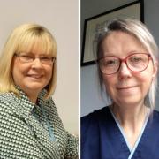 Two Fife nurses Carol Hunter (left) and Jane Stirrat have been chosen to participate in a programme which will give them the title of Queen’s Nurse.