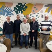 Rosyth Men's Shed met with MP Douglas Chapman.