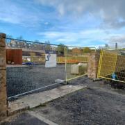 The affordable housing development at Dunfermline's Leys Park Road.