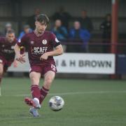 Alfie Bavidge has netted 10 goals during his loan spell with Kelty Hearts.