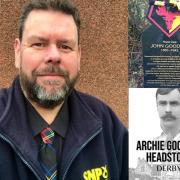 Rosyth councillor Brian Goodall is pleased to see fitting tributes to both John and Archie Goodall.
