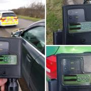 A number of drivers were caught driving over the limit.