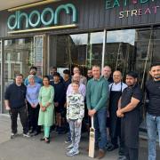One of Dhoom's donations was a £750 grant to Dunfermline & Carnegie Cricket Club.