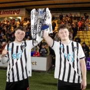 Taylor and Jake Sutherland's goals handed the Pars Reserve Cup glory against Livingston.