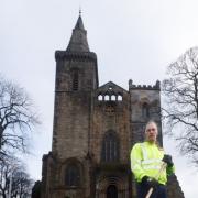 Darren Donovan's quick actions prevented what could have been a major fire at Dunfermline Abbey.