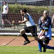 Aberdour seconds in action at Dunoon. Photo:  John Fullerton.