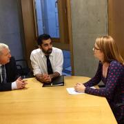 Douglas Chapman MP and Shirley-Anne Somerville MSP have discussed the West Fife Rail Link with transport minister Humza Yousaf.