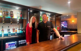 Melissa McPherson and Andrew Edwards took over the bar after a holiday to Tenerife earlier this year.