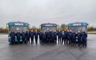 Stagecoach East Scotland will launch the first full-sized fleet of driverless buses in the UK between West Fife and Edinburgh. Photo: Stagecoach.