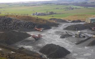 Fife Council said extension works at Goathill Quarry, near Crossgates, are now underway.