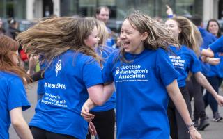 The Dance 100 event in Glasgow Image: Scottish Huntington's Association