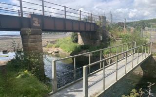 One reader says his firm built this bridge, at Crombie, in the late 1990s for £5,000.