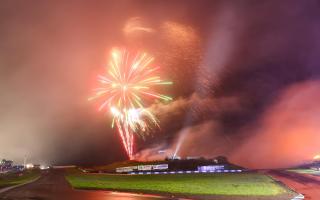 Knockhill Racing Circuit brought the curtain down on 2023 with a fireworks show on Saturday evening.