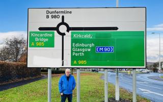 Douglas Chapman has expressed hope that the City of Dunfermline will be put on the map with new road signs.