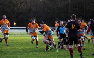 Rosyth Sharks scored 10 tries on their way to a convincing win at Grangemouth Stags second XV on Saturday.