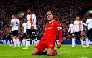 Virgil van Dijk admitted Liverpool tried to overcompensate for their injury-hit stars (Peter Byrne/PA)