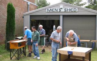 The Men's Sheds are popular all over the world