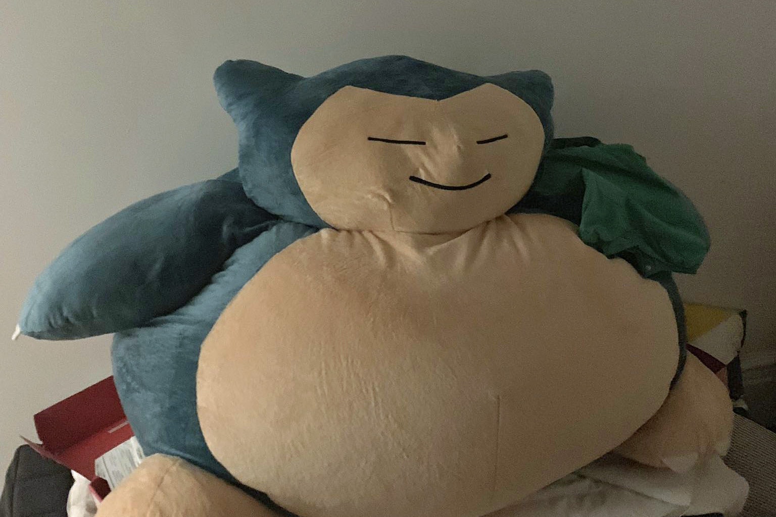 snorlax body pillow